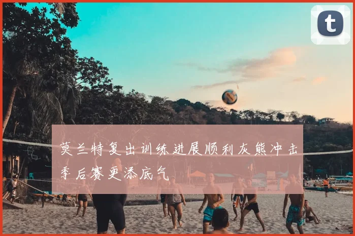 莫兰特复出训练进展顺利灰熊冲击季后赛更添底气
